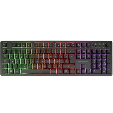Mars Gaming MCPWX Combo Gaming Inalámbrico 3 en 1 (Teclado, Ratón y Alfombrilla) en Negro/Blanco Mars Gaming MCPWX Combo Gaming Inalámbrico 3 en 1 (Teclado, Ratón y Alfombrilla) en Negro/Blanco